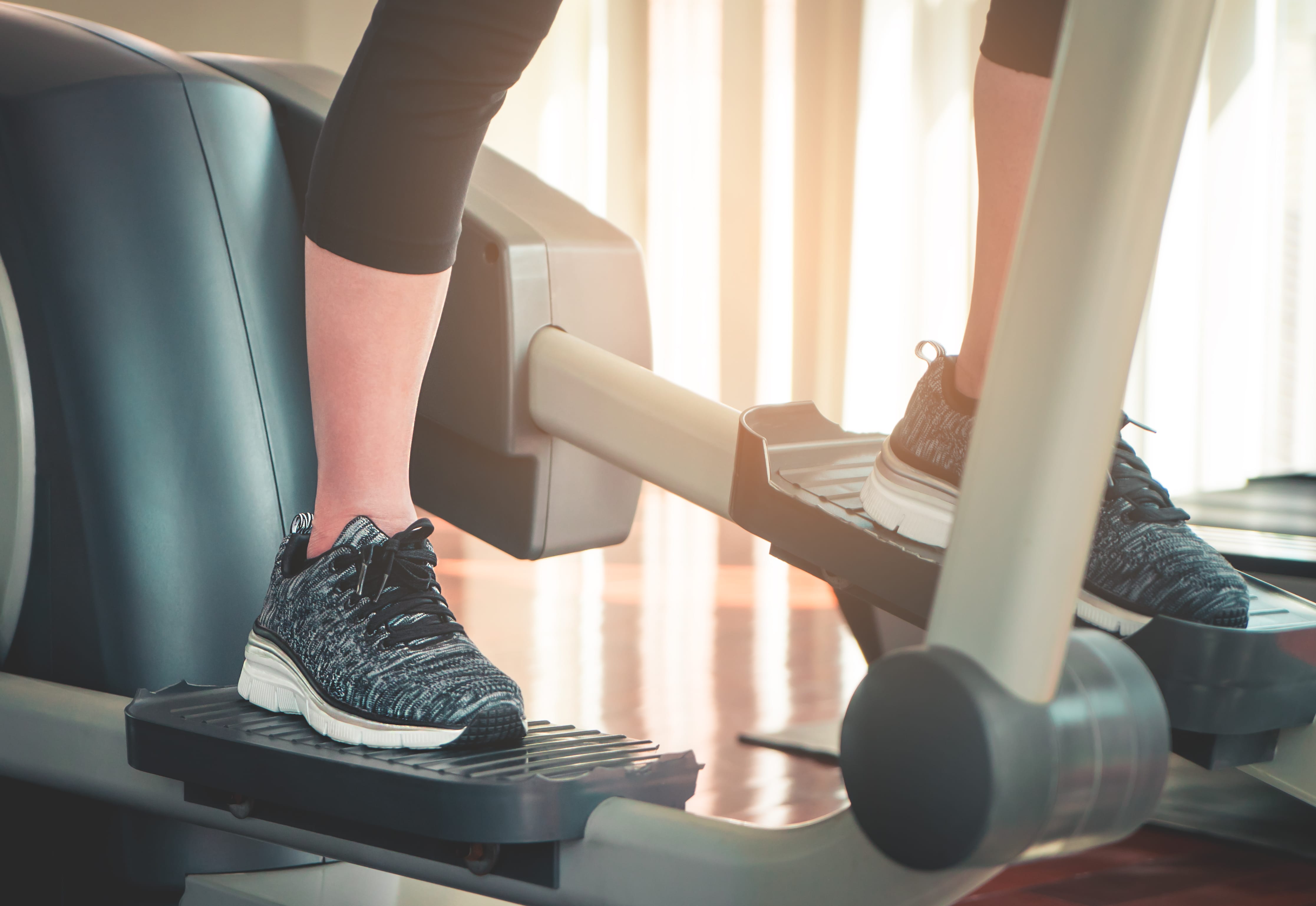 Does the elliptical discount make your legs bigger